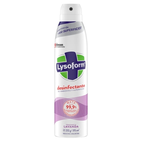 Desinfectante Aerosol Lavanda Lata 315 ml Lysoform