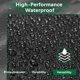 thumbnail image 3 of Cubierta impermeable negra Himal Outdoors Pro para cortacésped de asiento, 3 of 7