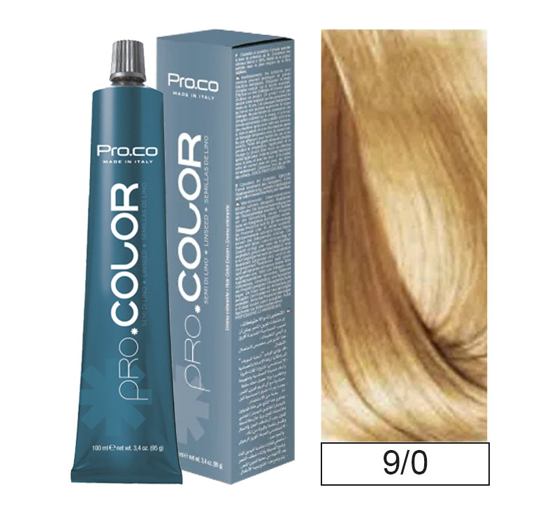 Bbcos - Tintura Permanente Pro.Color 9/0 100Ml + Oxidante