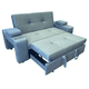 thumbnail image 4 of Sofá Cama Elite Azul Índigo 2 Plazas 185 cm Reclinable con Baúles, 4 of 6