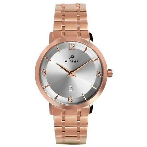 Reloj Westar Profile Stainless Steel Silver Dial Quartz 40220PPN607 Women's Watch