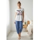 thumbnail image 1 of Pijama Mujer Hello Kitty blanco M, 1 of 8