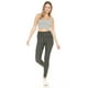 thumbnail image 2 of Saronite Leggings de Yoga de Cintura Alta con Estampado de Pata de Gallo, de Largo Completo y Banda de 5 Pulgadas (para Mujer), 2 of 5