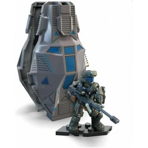 Figura De Acción Mega Brands Mega Halo Odst 'Romeo' Agu