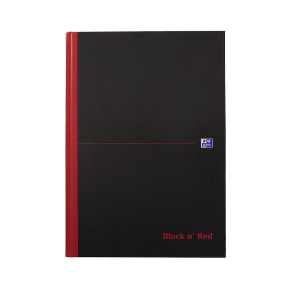 Cuaderno Black n' Red A4 192 páginas rayado con tapa dura