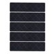 thumbnail image 4 of 5 Piezas Alfombras De Escalera Alfombras De Escalera Con Bordes Suaves De Poliéster Para Escalones De Madera Ancianos Negro, 4 of 5