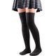 thumbnail image 1 of suxuMhao Calcetines-adultos Calcetines Largos Gruesos de Punto para Mantener el Calor, Negro, Talla Única, Largos 33.46in, 1 Par - Calcetines Cómodos y Transpirables Adecuados para Uso Diario,, 1 of 1
