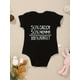 thumbnail image 5 of Baby Girls Casual "50% Daddy 50% Mommy 100% Perfect" Short Sleeve Onesie Clothes, 5 of 5