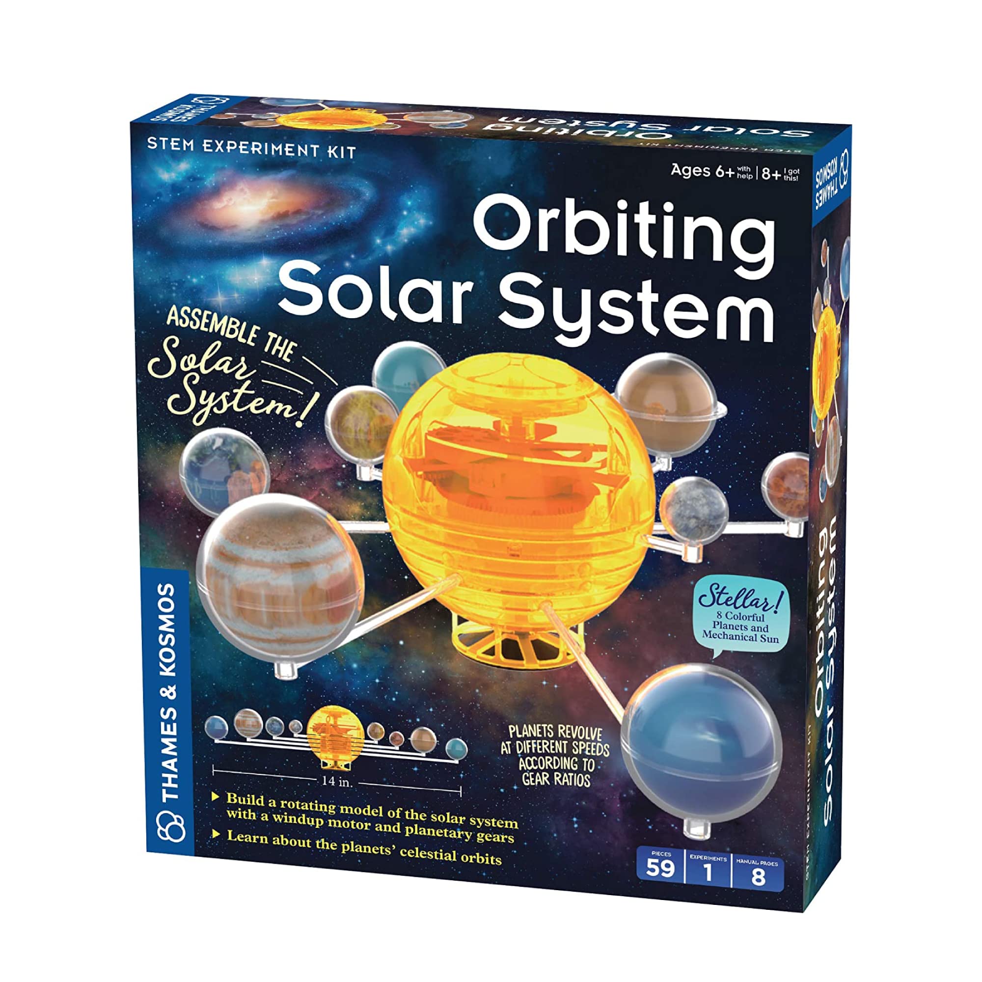 Modelo Del Sistema Solar En Órbita Thames & Kosmos Stem Kit