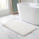 thumbnail image 1 of REGALWOVEN Alfombras de Baño de Chenilla Antideslizantes, Alfombra de Baño Lavable Suave, para Suelo de Baño Blanco 20' x 32', 1 of 7