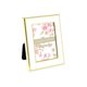 thumbnail image 1 of Marco de fotos Laura Ashley 2x3 blanco esmaltado con borde dorado, 1 of 5