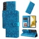 thumbnail image 5 of Funda tipo cartera FOXDOCK para Samsung Galaxy S22 , diseño girasol en relieve, cuero PU, cierre magnético, soporte y tarjetero, 5 of 5