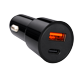 thumbnail image 3 of Cargador De Auto Usb-a/usb-c 52.5w/2.4a Motomo Mo-501 Negro, 3 of 5