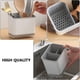 thumbnail image 3 of Organizador de utensilios de cocina, soporte para esponjas, bandeja de drenaje para palillos, 3 of 7