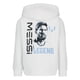 thumbnail image 4 of Sudadera con capucha Messi Legend para niño, manga larga, fleece, blanca, talla 8, 4 of 4