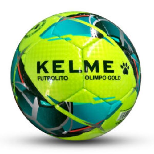 Balón Futbolito Kelme Olimpo Gold Nº4 // Color Verde Limón