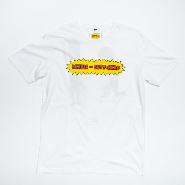 Polera Hombre YOU Beavis And Butt-Head Rock Blanco