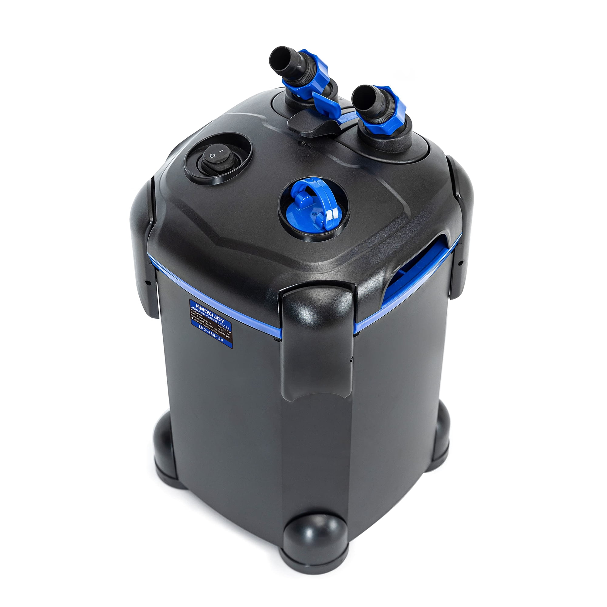 Filtro canister externo ultrasilencioso para acuario AMOSIJOY