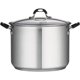 thumbnail image 1 of Olla Acero Inoxidable 16 Qt Tapa Vidrio, 1 of 3