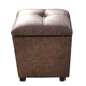 thumbnail image 1 of Pouf Baul Miel Eco Cuero 40*33*45 Rimar, 1 of 5