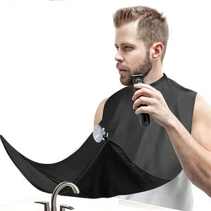 Delantal Para Barba Likeny, Babero Impermeable Con Ventosas