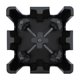 thumbnail image 2 of Carro Porta Platos Ajustable Negro, 2 of 3
