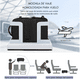 thumbnail image 4 of Mochila De Viaje Avión Cabina Gran Capacidad Usb 30 Lts, 4 of 7