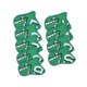 thumbnail image 5 of Juego De 9 Fundas De Hierro Para Golf, Para Deportes Al Aire Libre, Resistentes Al Desgaste, Para Palos De Golf, Color Verde Claro, 5 of 5