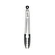 thumbnail image 1 of Pinzas KitchenAid de acero inoxidable con punta de silicona, 23 cm, color negro, 1 of 3