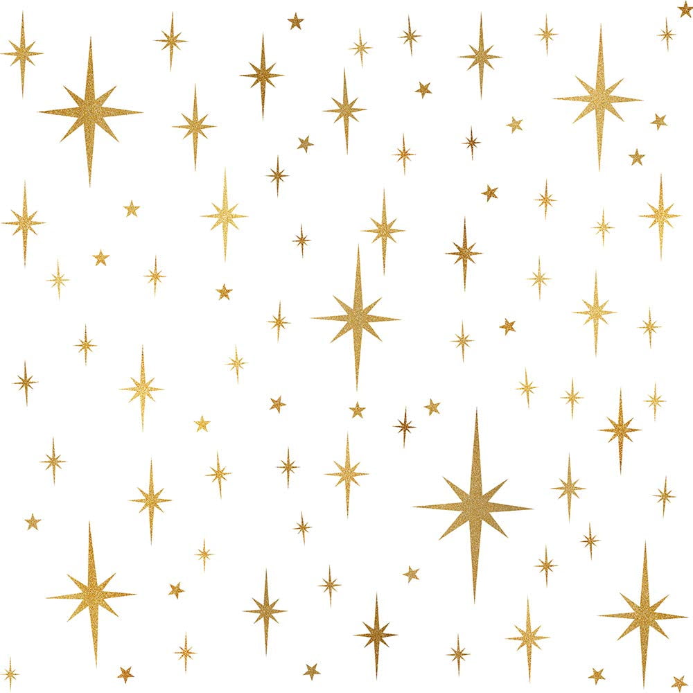 Adhesivos De Pared Easma Star Girls Room (116 Unidades) Sparkle