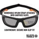 thumbnail image 3 of Gafas de seguridad Klein Tools 60471 Pro de marco completo con junta y lente gris, 3 of 9