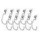 thumbnail image 2 of 10pcs Ganchos De Pesca Ponderados Manivela Gancho Con Plomo Para Trajes De Baño 7g, 2 of 5