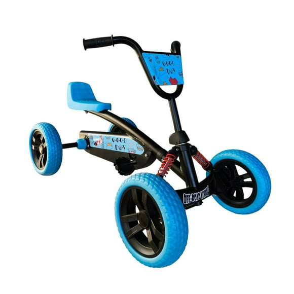GoKart Racing Con Pedales Celeste