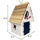 thumbnail image 3 of Cabina Birdhouse Home Bazaar Dockside HB-9515WS, color blanco, 3 of 8