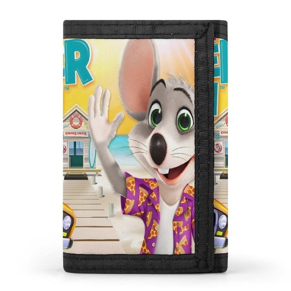 Cartera Chuck E. Cheese Trifold