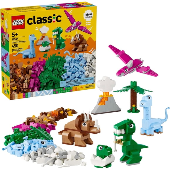 LEGO Classic 11041 Dinosaurios Creativos Set 450 Piezas