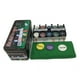 thumbnail image 3 of Set Juego Poker De Mesa 200 Fichas + Naipes Y Mantel, 3 of 3