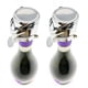 thumbnail image 1 of Tapón para botellas de champán KLOVEO WAF Professional, paquete de 2 unidades, cromado, 1 of 6