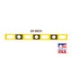 thumbnail image 3 of Spirit Level Mayes 10101 de poliestireno, 60 cm, con 3 ampollas, 3 of 8