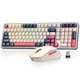 thumbnail image 1 of Set de teclado y ratón Redragon tri‑modo RGB beige, 1 of 9