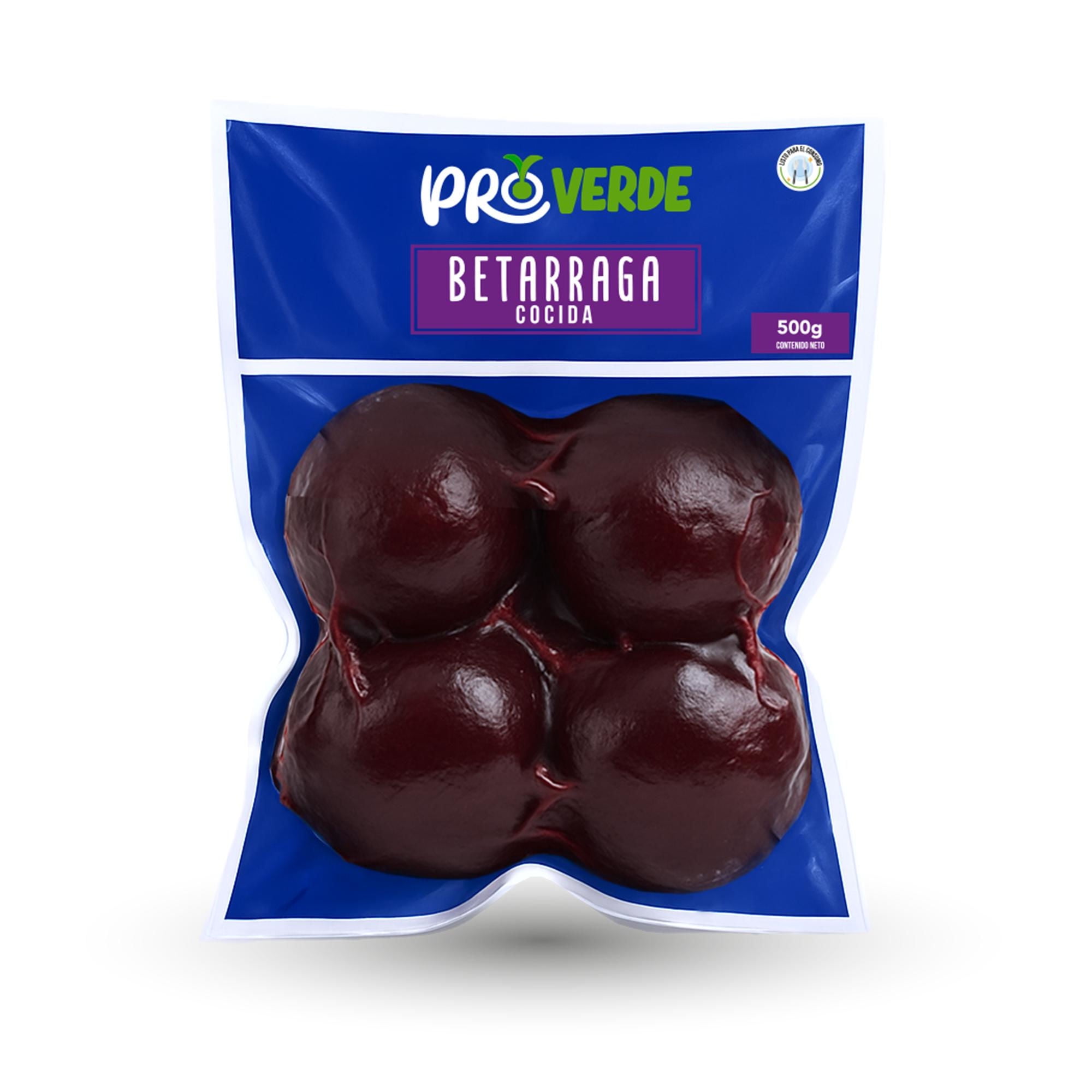 Betarraga Cocida Bolsa 500 g Proverde