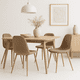 thumbnail image 2 of Pack de 4 Sillas Spoon Terciopelo - Beige, 2 of 7