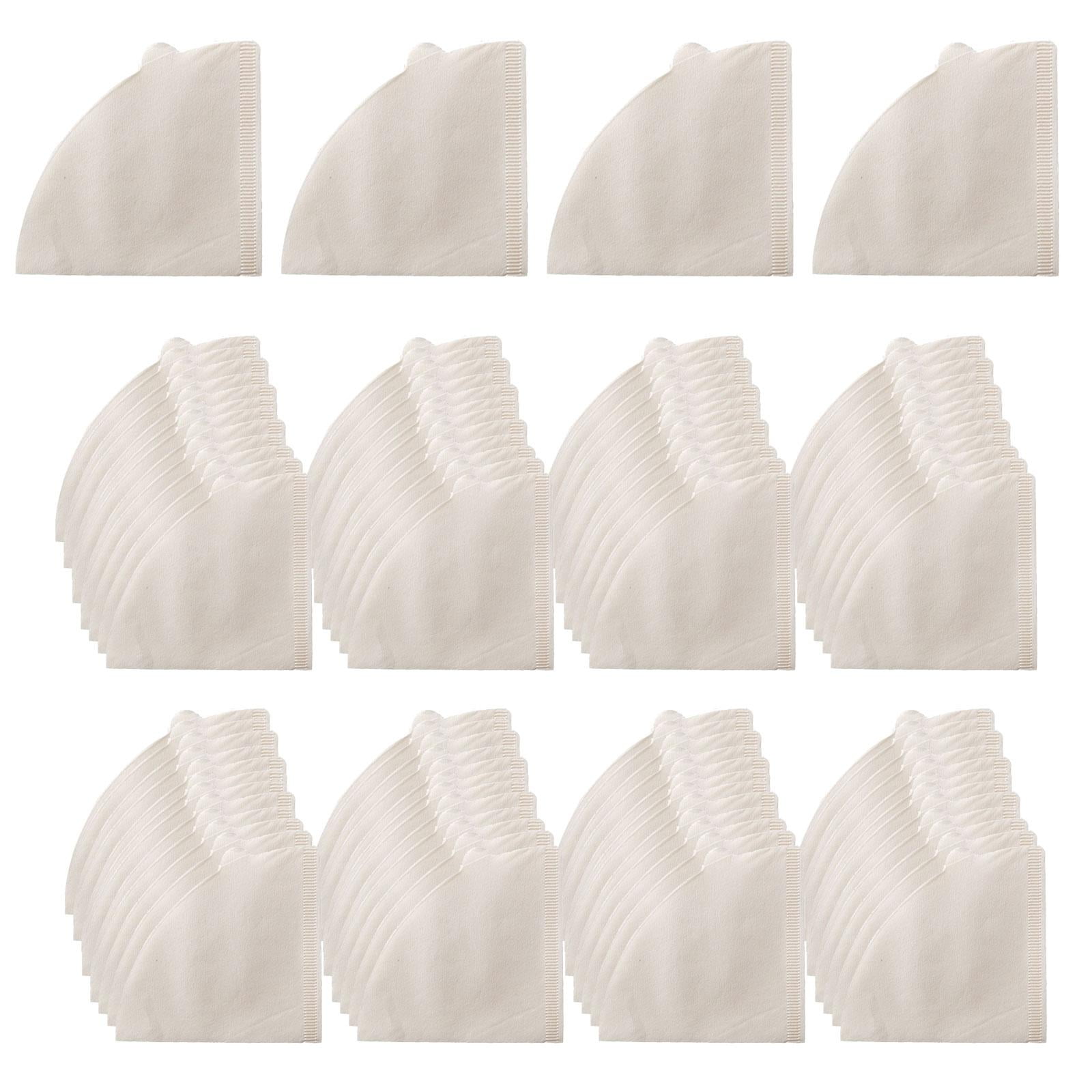 Bothyi - 100 Piezas De Filtros De Repuesto Para Filtros De Té, Goteador De Café Por Goteo, Herramientas De Té Blanco V01