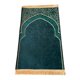 thumbnail image 2 of Oración Alfombra Decoración Poliéster Exquisito Antideslizante Para Eid Viajes Meditación Verde, 2 of 5