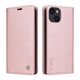 thumbnail image 4 of Funda Billetera de Cuero para iPhone 14 con Tarjetero y Soporte - Tapa Magnética Rosa, 4 of 6