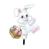 Magideal - Estaca De De Acrílico Para Decoración De Jardín Al Aire Libre, Patrón De Silueta De Estatua De Animal De Jardín, Silueta De Jardín De Césped