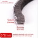 thumbnail image 2 of Seal Strip Soezy para ventanas corredizas, 5 m, color gris, 2 of 9
