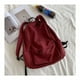 thumbnail image 1 of Women Schoolbag Waterproof Large Capacity School Backpack Smooth Zipper Solid Color Teens Girl Casual Daypack Bag Student Supply, 1 of 3