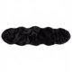 thumbnail image 1 of Alfombra Decorativa Pasillera de Pelo Largo 60x180 cm Negra Decodreams, 1 of 3