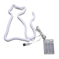 Magideal - Letrero De Lámpara De De Gato, Colgante De Pared De Luz Nocturna Para